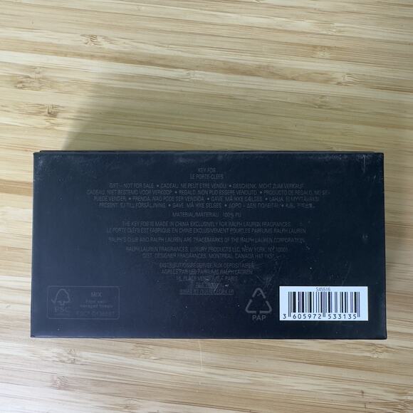 Ralph Lauren Ralph's Club Key Fob Leather Gift Boxed Premium Accessory New in Bo - Picture 5 of 7